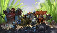 Another recent concept of the Mech Mice, Much more detailed.