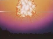 Anime Giant Metabee explosion
