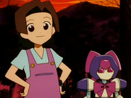 Erika and her Medabot, Brass