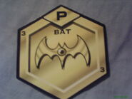 Bat Medal (Letter P)