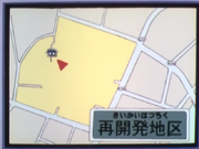 Medabots Spirit redevelopment area