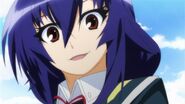 Medaka's smile after meeting other Abnormals.