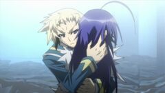 Zenkichi hugs Medaka II