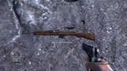 Gewehr 43 dropped on the ground