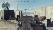 Iron sights.