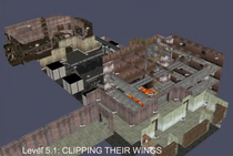 Clipping Their Wings level map #2.