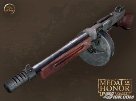 Thompson Submachine Gun Medal Of Honor Wiki Fandom