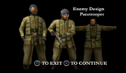 Fallschirmjäger in Medal of Honor: Underground