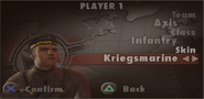Kriegsmarine in the multiplayer selection screen.