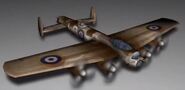 Lancasters 3d model from Medal of Honor: Airborne