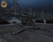 Snow covered Flak 88 in Spearhead