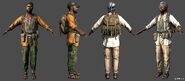 Al-Shabaab with Casual Outfit. Another Variation. The model in the left has been used by a Pirate in Hat Trick Mission.