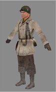 101st Airborne Paratrooper Captain Swanson's model.