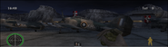 a hurricane with landing gear