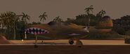 An Airacobra at Henderson.