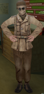 The Afrika Korps soldier in the multiplayer