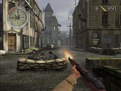 M1 Garand in Medal of Honor: Frontline Beta.