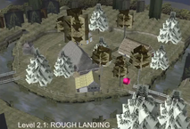 Rough Landing level map.