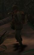 Infantry with backpack
