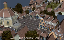 The Golden Lion level map.