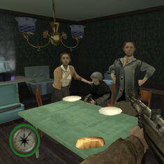 The same family, interrupted by Lt. Patterson.