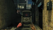 Looking through the Holographic sight.
