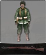 101st Airborne Paratrooper in Medal of Honor: Heroes.