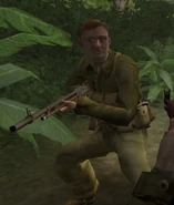 Thomason with the BAR.