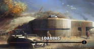 Kubelwagen (on the left) in the loading screen of the mission: "Endgame".