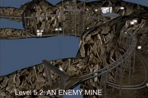 Enemy Mine level map.