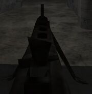 First person view of the MG42.