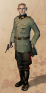 Colonel Kandler, The model used for Kandler and other German officers.