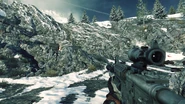 M4A1 equipped with a M203 Grenade Launcher and combat scope.