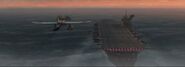 Toshikaze in the starting cutscene.
