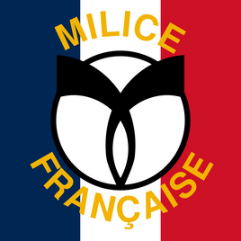 French Milice Flag.