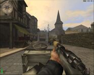 Kar98k equipped with the Schiessbecher Grenade Launcher in Medal of Honor: Allied Assault: Breakthrough