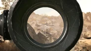 Looking through the combat scope.