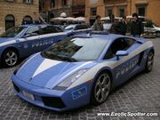 Police Lamborghini Gallardo