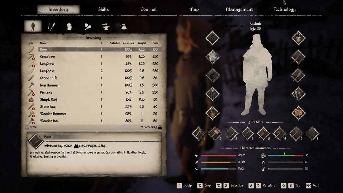 Inventory Medieval Dynasty Wiki Fandom