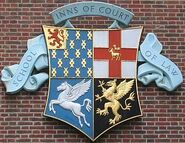 Combined arms of the four Inns of Court