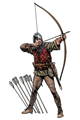 medieval weapons longbow