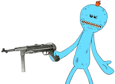 Mr. Meeseeks by servemaster on DeviantArt