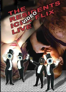 Unused cover art design for Icky Flix Live, mirroring the album art for  with the faces of Britney Spears and Eminem 