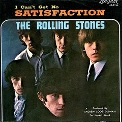 Original US picture sleeve for "(I Can't Get No) Satisfaction", 1965