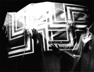 Two Residents in swastika headwear, The Third Reich 'n Roll, 1976