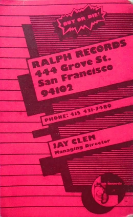 Jay Clem's  business card, early 1980s