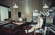 The Residents' studio photographed in September 1983