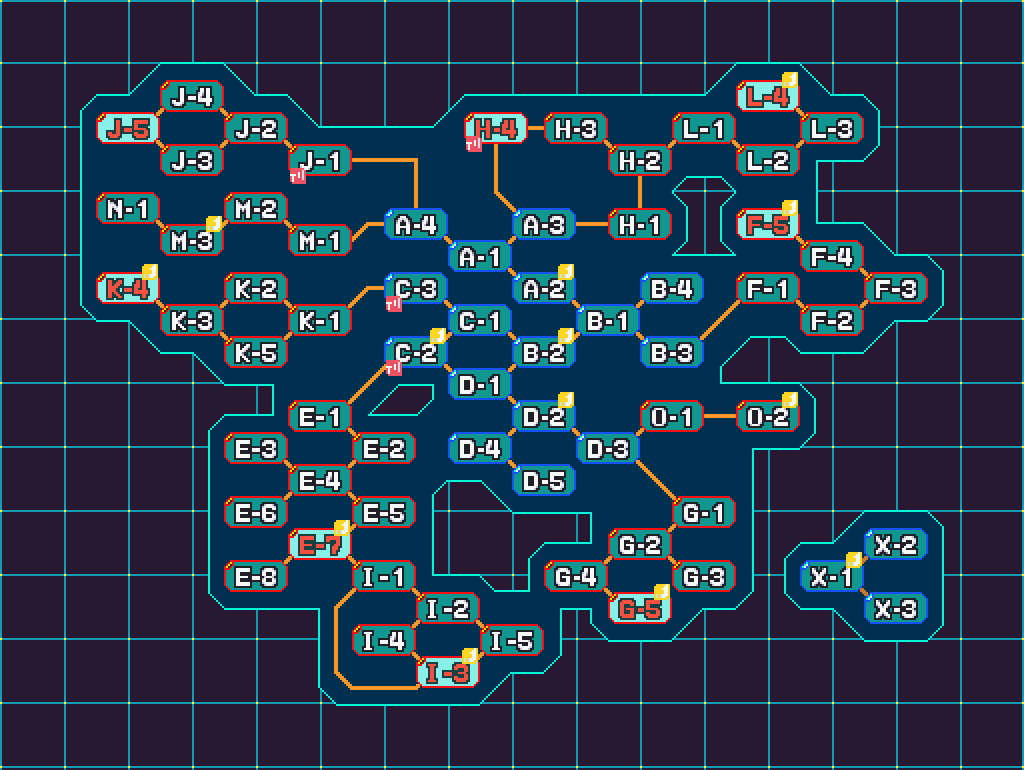Area Map (Mega Man ZX) .
