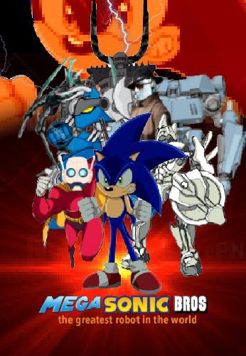 Gesicht  Mega Sonic Bros: The Greatest Robot in the World Wiki