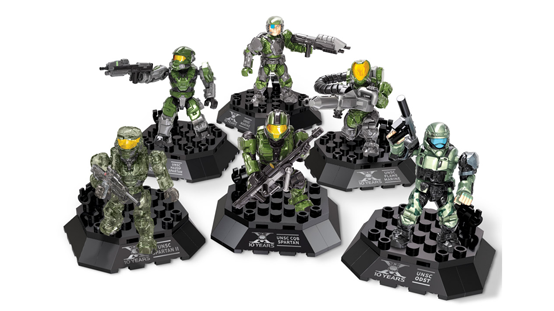 Halo mega bloks odst troop hotsell battle pack